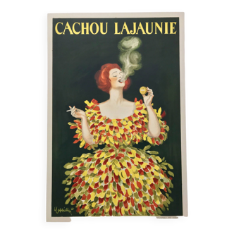 Original old poster Cachou Lajaunie - Cappiello