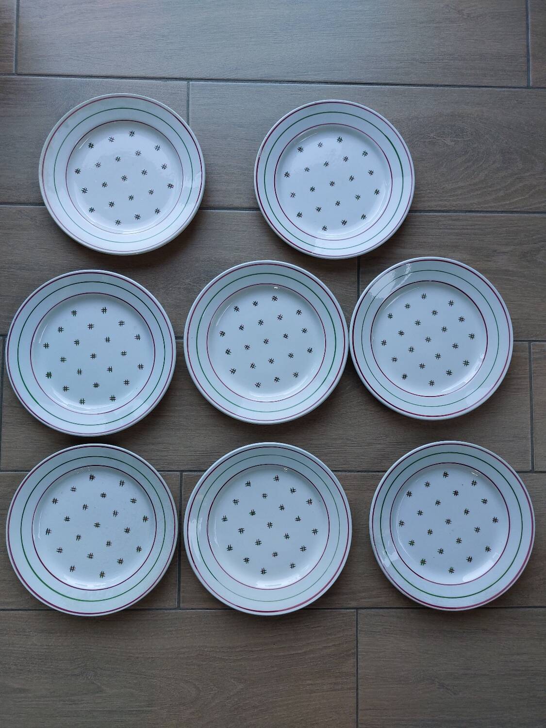 Imperial Flan Dessert Plate