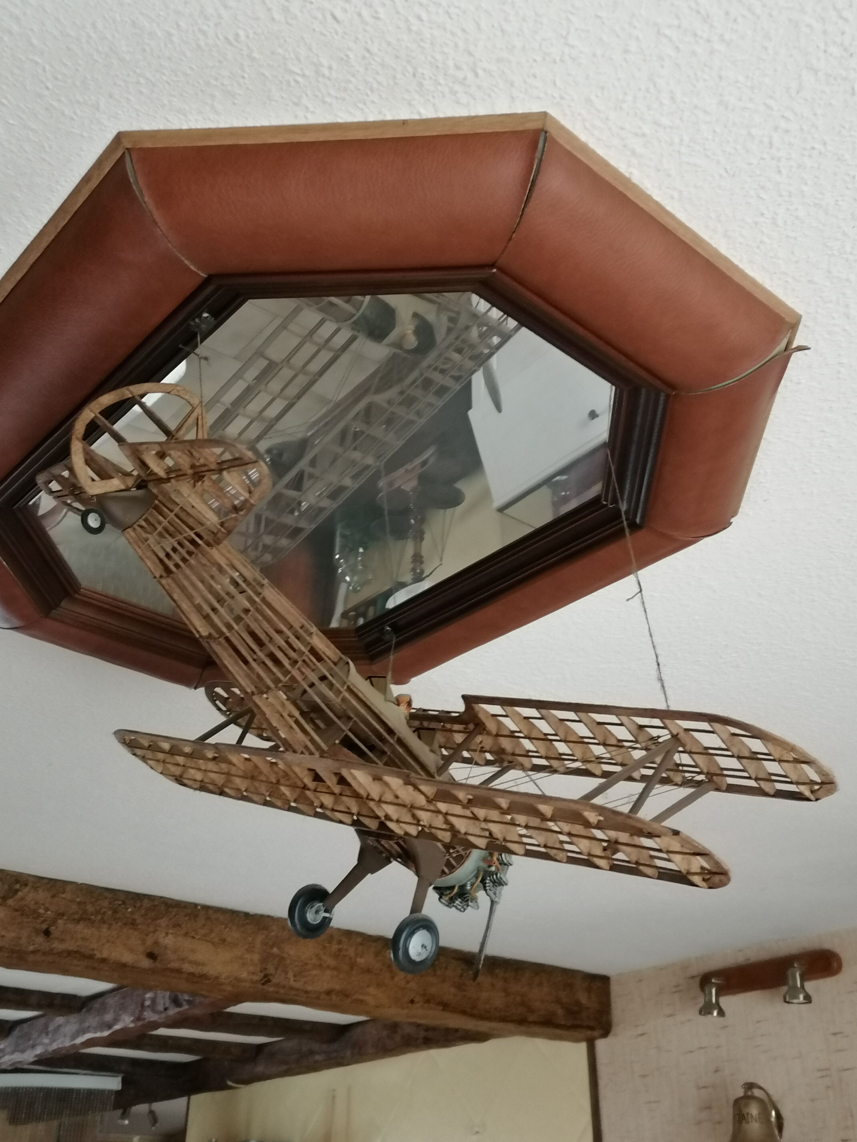 Model wooden plane stearman pt 17
