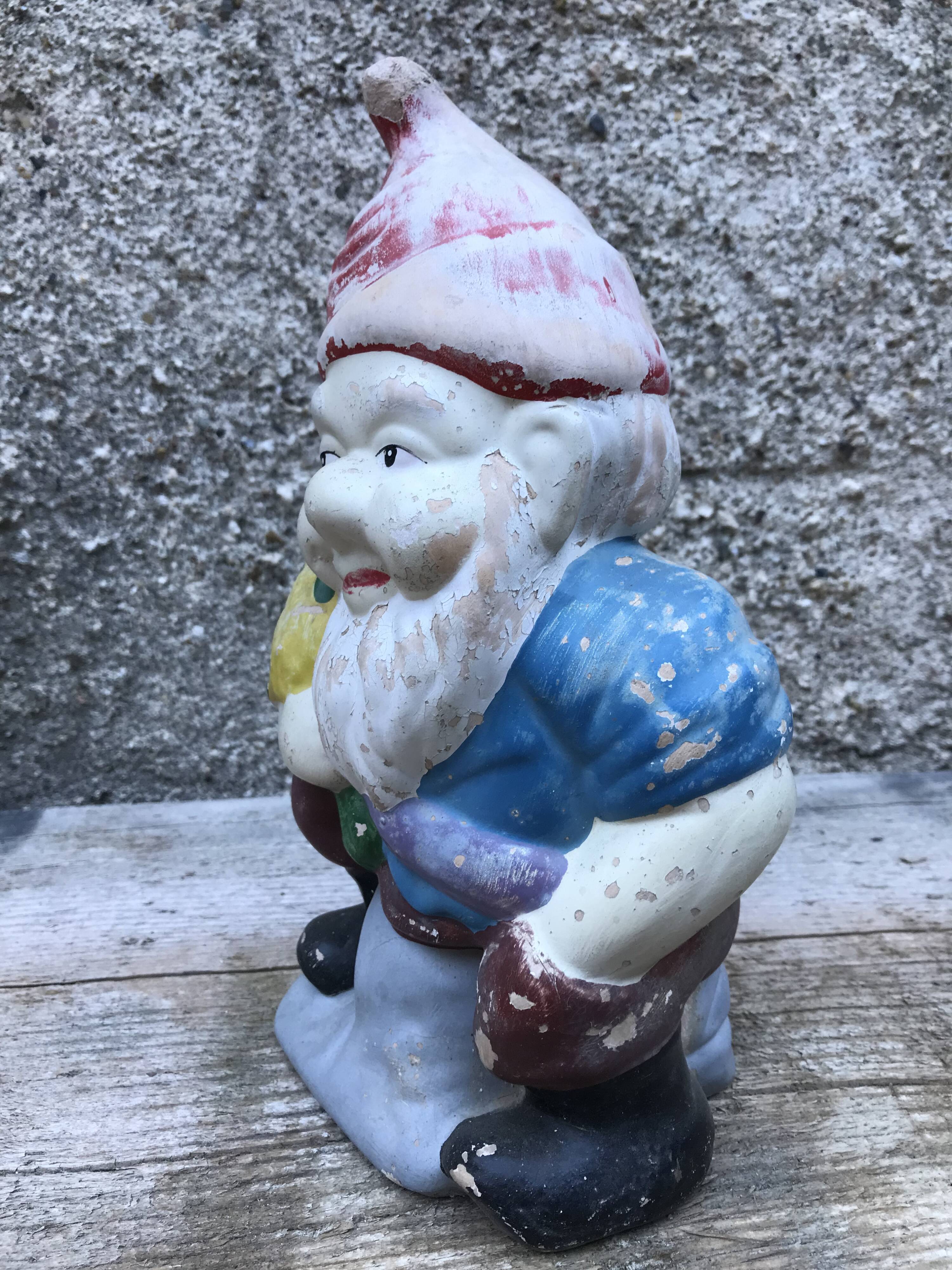 Vintage garden gnome