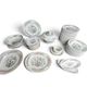 Tableware, Limoges porcelain service Bernardaud Trees of India 20th century
