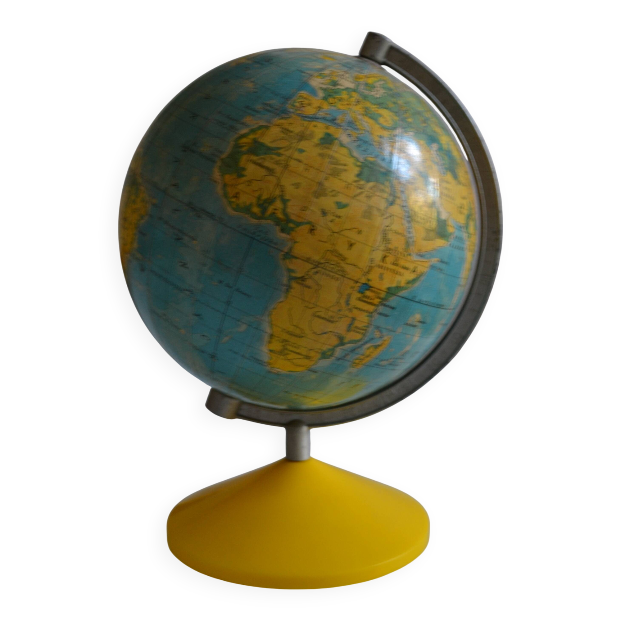 Globe terrestre vintage Wroclaw Pologne Polska