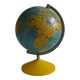 Globe terrestre vintage Wroclaw Pologne Polska