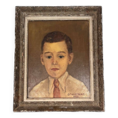 Framed portrait