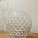 Lamp 70s vintage piquant globe chiseled