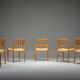 Chaises de salle à manger modèle 83 en teck par Niels Otto Møller pour J.L. Møllers, années 1960, lot de 6