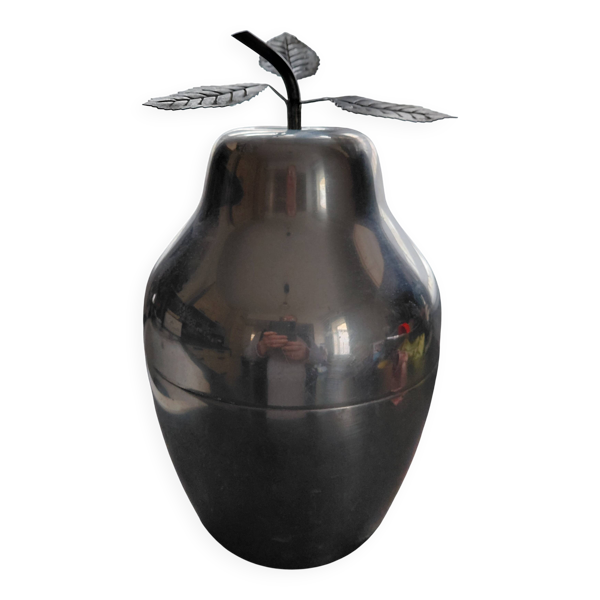 Seau à champagne forme de poire alu