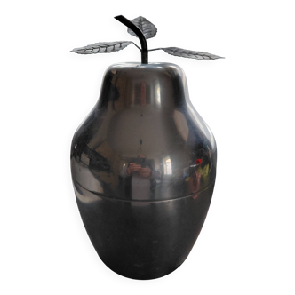 Pear-shaped aluminium champagne bucket