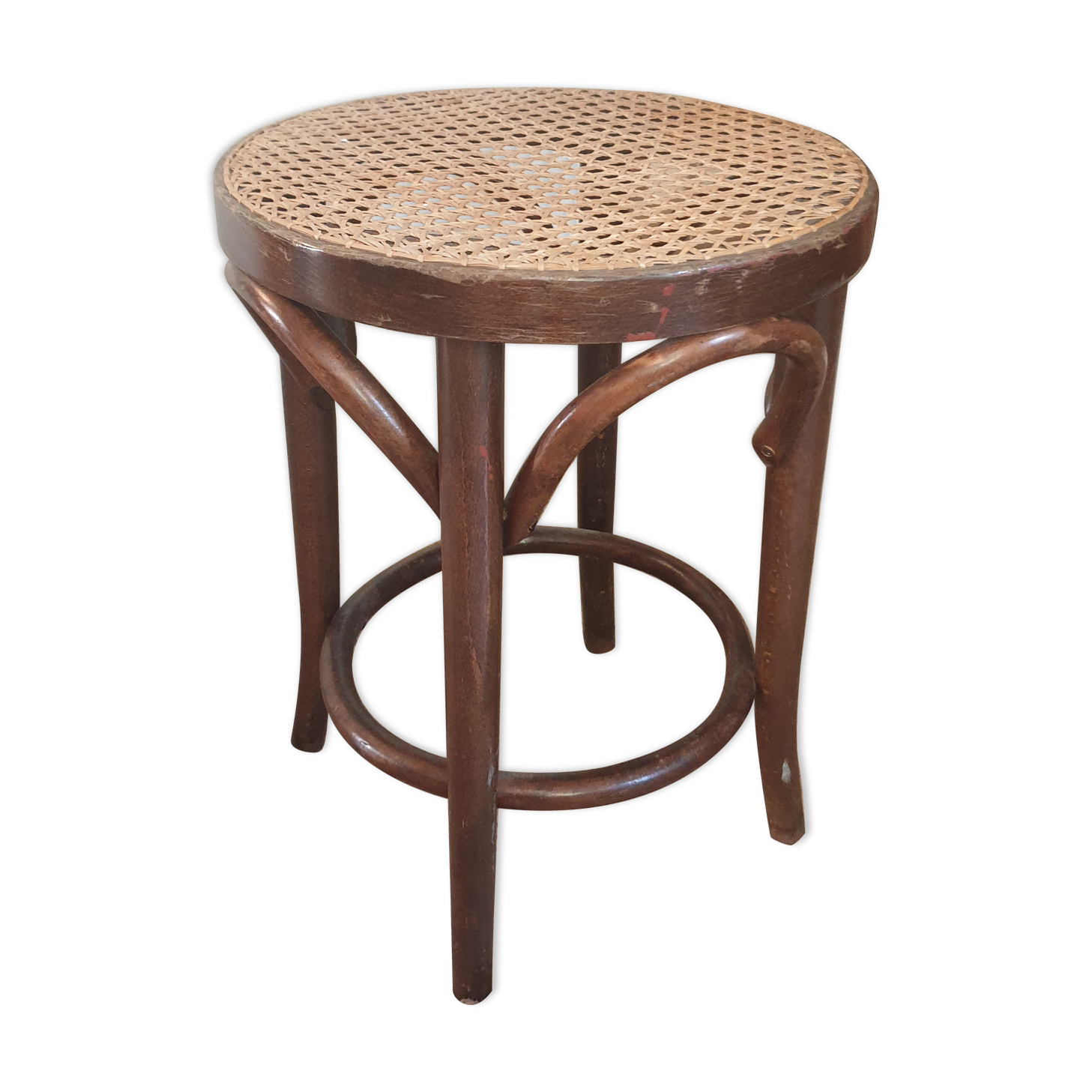 Wooden stool and canning