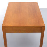 Dutch art deco oak writing table 1930s