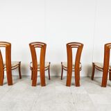 Set of 4 vintage scandinavian dining chairs, 1960s