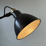 Old industrial clamp lamp "Gras Ravel" no. 204 semi-fixed