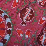 Hand knotted rug, vintage Turkish rug 93x195 cm