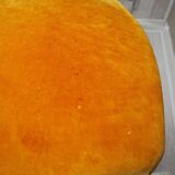 Antique Louis Philippe style padded chair - Wooden structure and horsehair padding - Color m