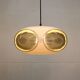 Lampe de plafond UFO à yeux de bug de l'ère spatiale *** Massive *** modèle blanc *** Belgique