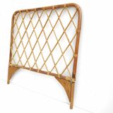 Headboard one place in vintage rattan
