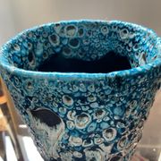 Vintage ceramic pot cache Fat Lava 60s