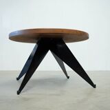 1950s French industrial coffee table