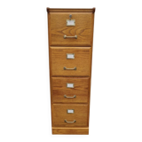 Meuble classeur en chêne des années 60