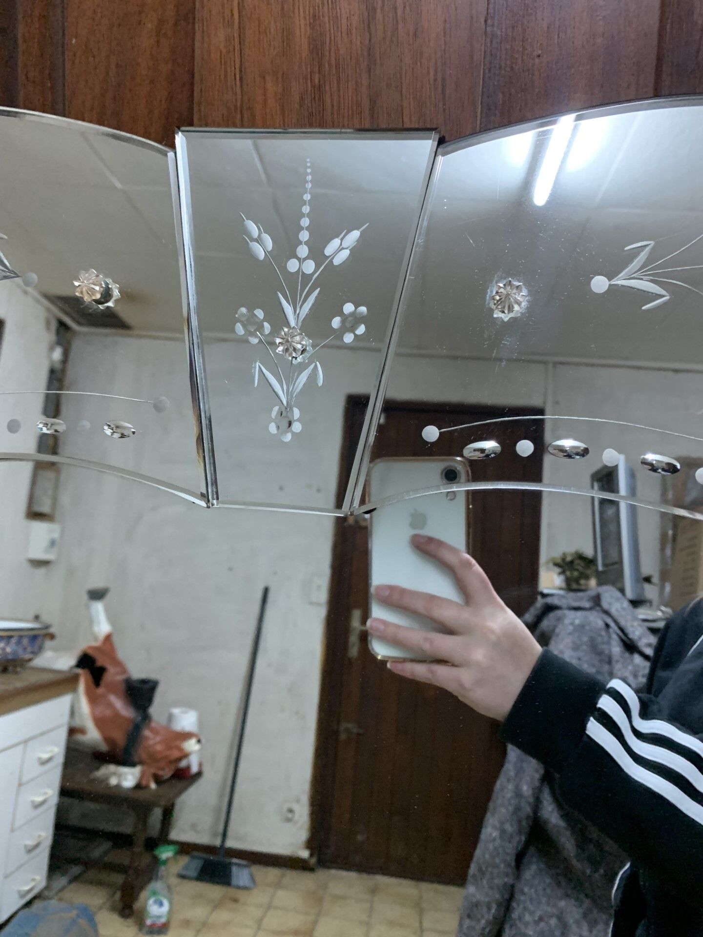 Bevelled Venetian mirror