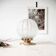 Geometric Art Deco table lamp