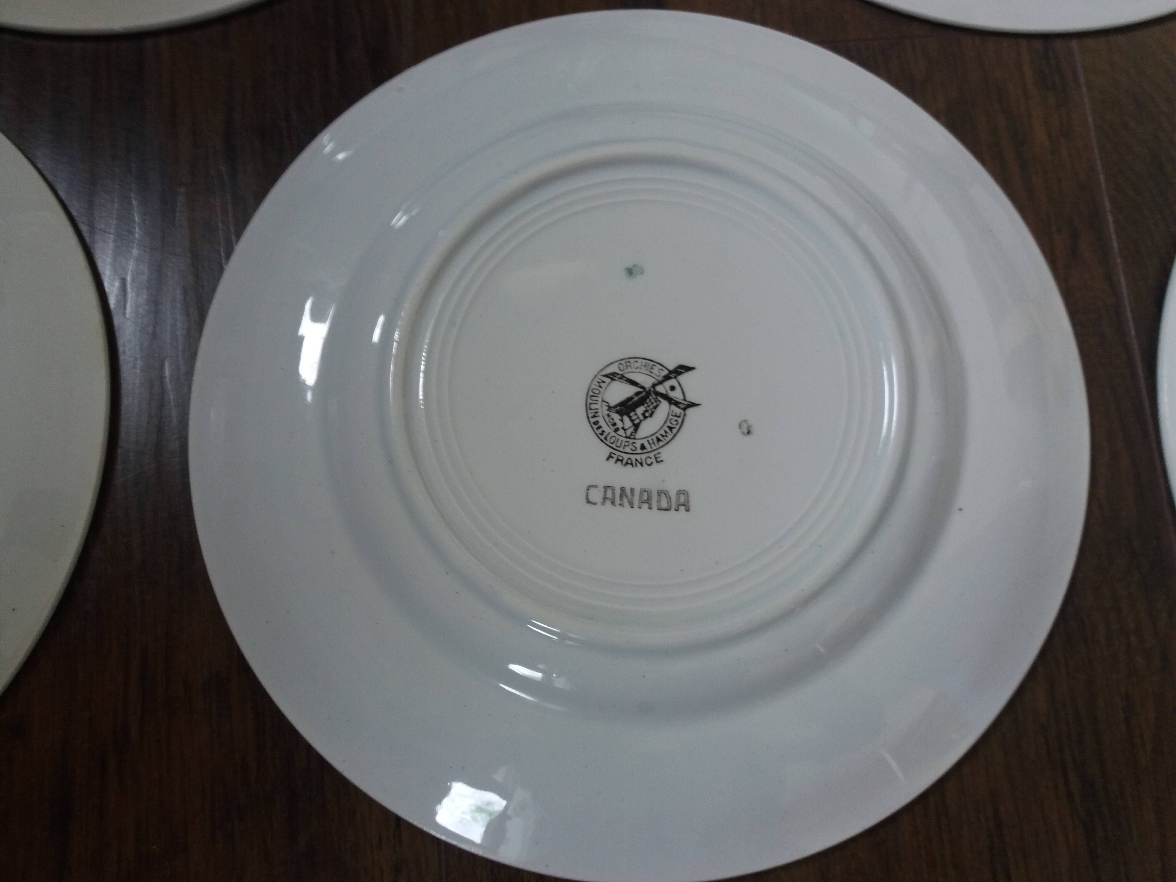 Flat plates Moulin des Loups and Hamage, Orchies, Canada, iron land
