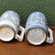Paire d'anciennes chopes Fasi