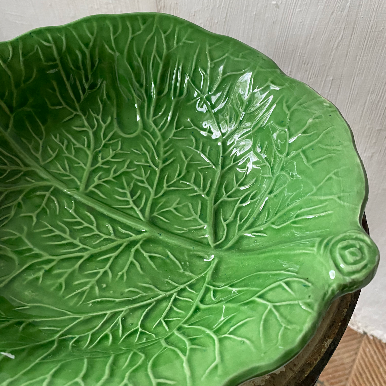 Cabbage Leaf Salad Bowl