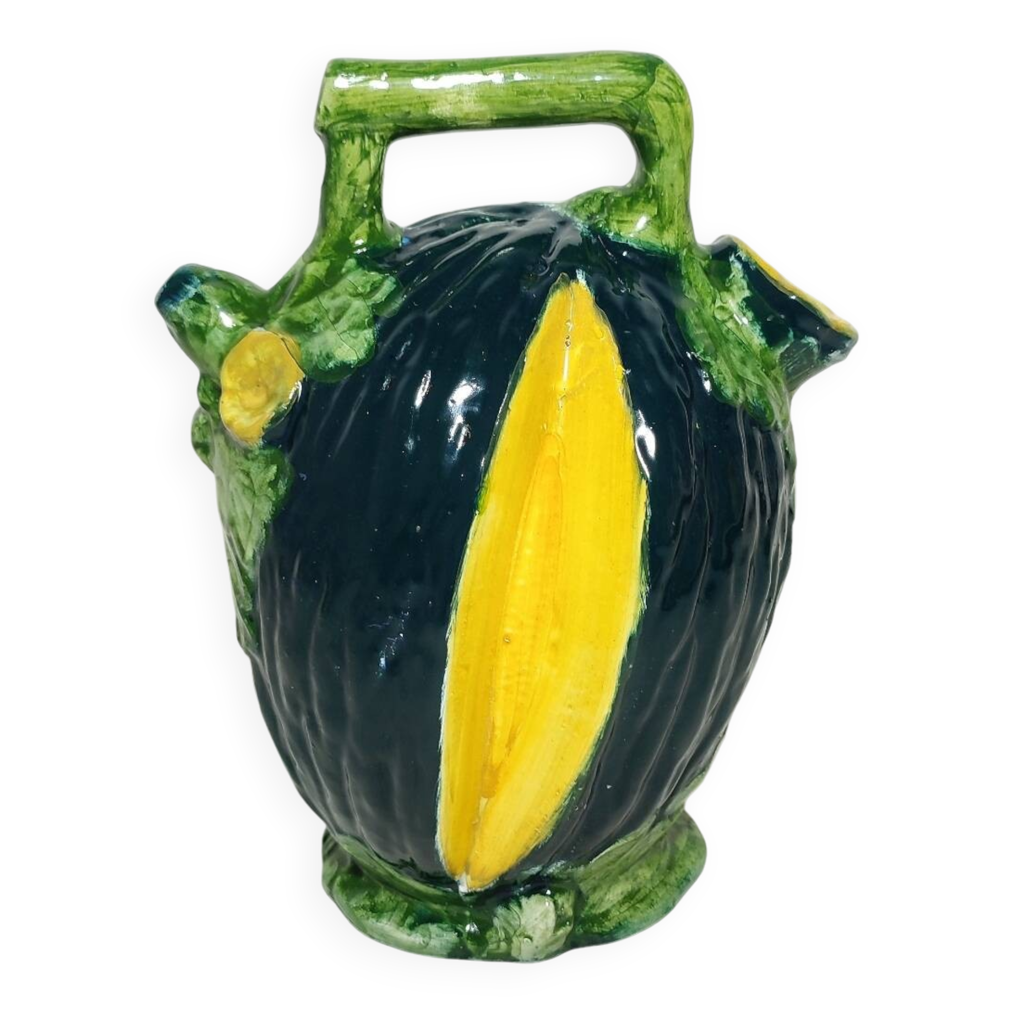 Bouteille en céramique Manises. Espagne, années 1970.