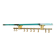 Brass and Glass R14G Wall-Mounted Coat Rack from Peter Ghyczy, 1980s
