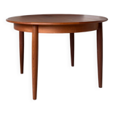 Table ronde danoise en teck