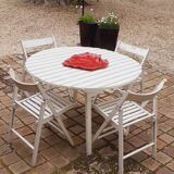 Vintage 60s wooden garden furniture