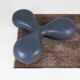 Leather Pouf by Lowie Vermeersch for Durlet, Belgium 1999