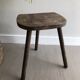 Tabouret bois tripode
