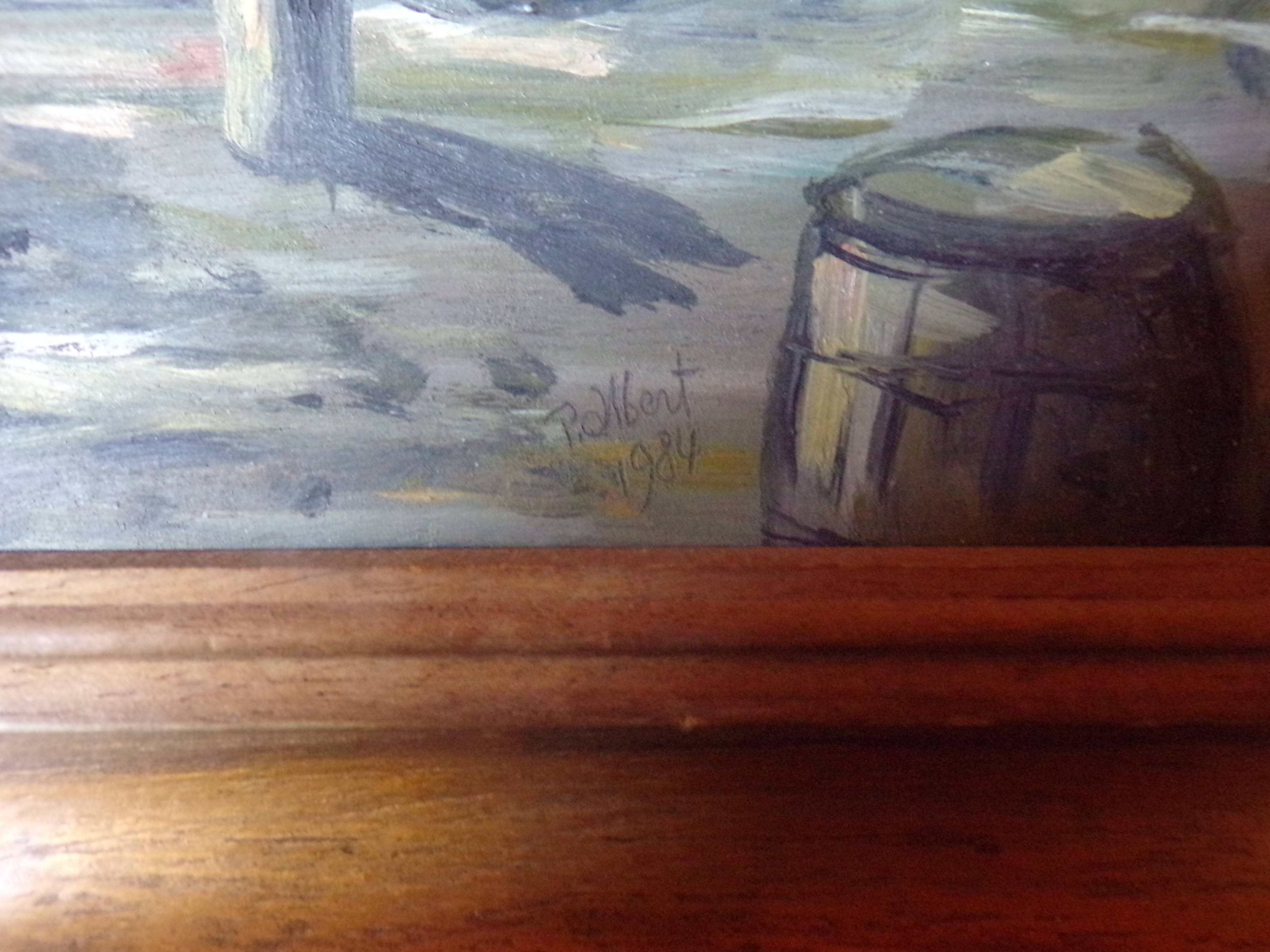 Signed La Rochelle Marine Table