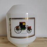Abat-jour en opaline vintage