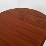 Round folding table, 1970s design
