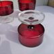 Luminarc Ruby Glasses 1970