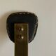 Adnet hook in bronze and leather 1950
