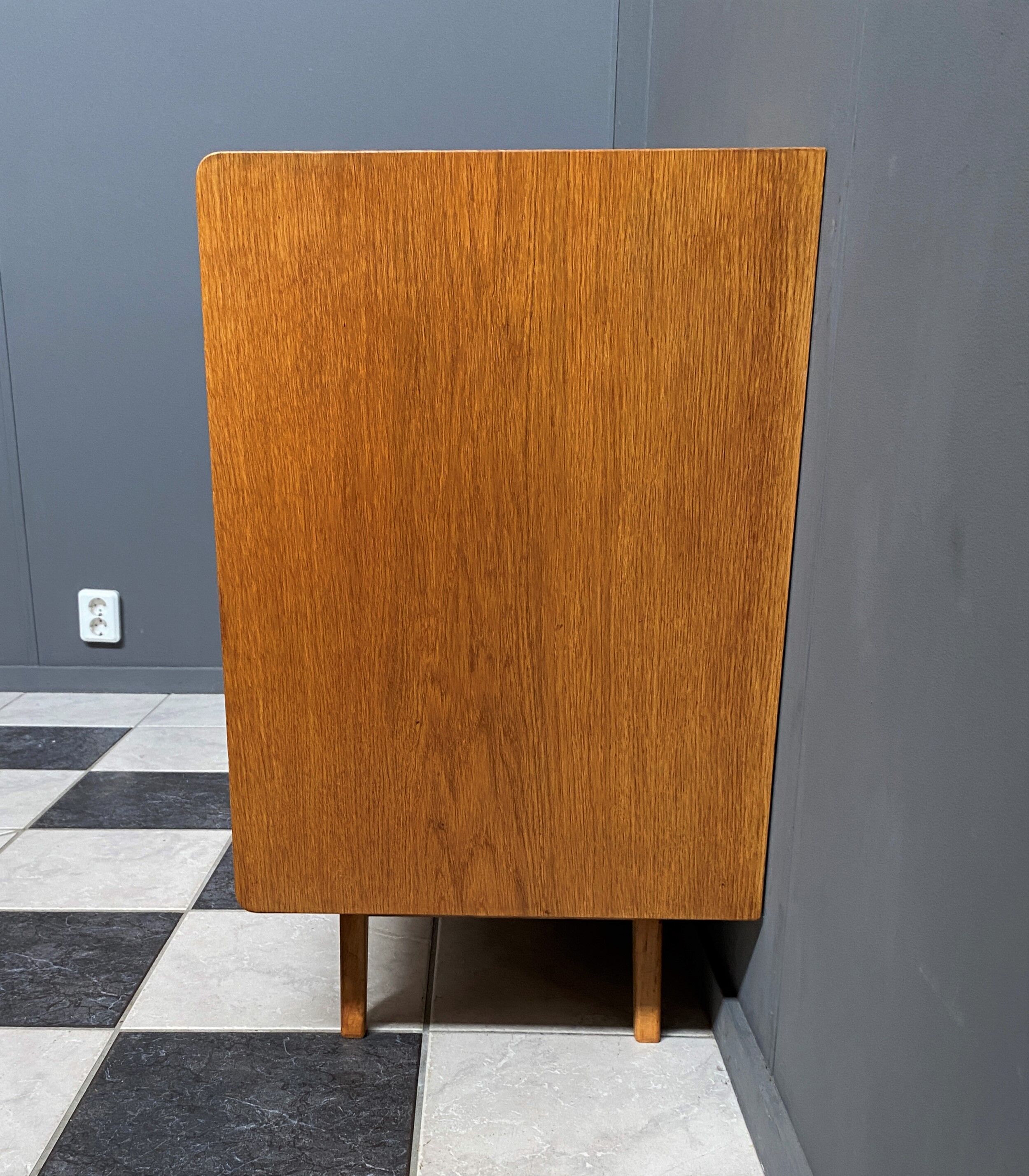 Jiri Jiroutek Pink sideboard model U452 1960s by Interier Praha