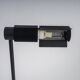 Lampe sur pied Haloprofil 878HR par Viktor Frauenknecht pour Swiss Lamps en noir