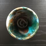 Green flamed Basque pot