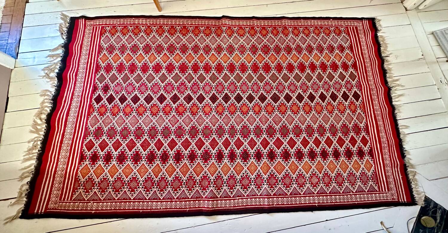 Handmade kilim rug 140x235