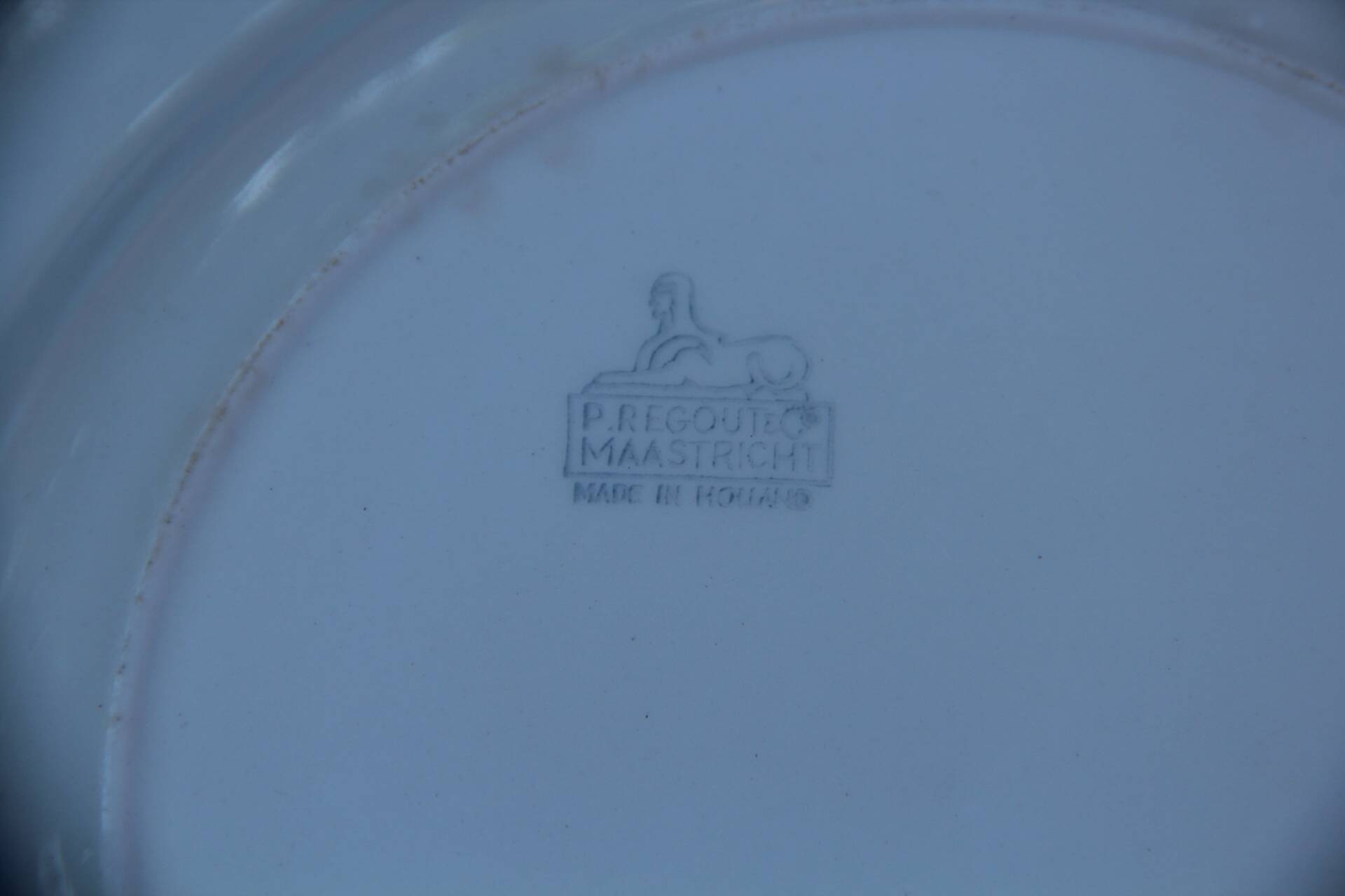 Maastricht faience dinnerware set