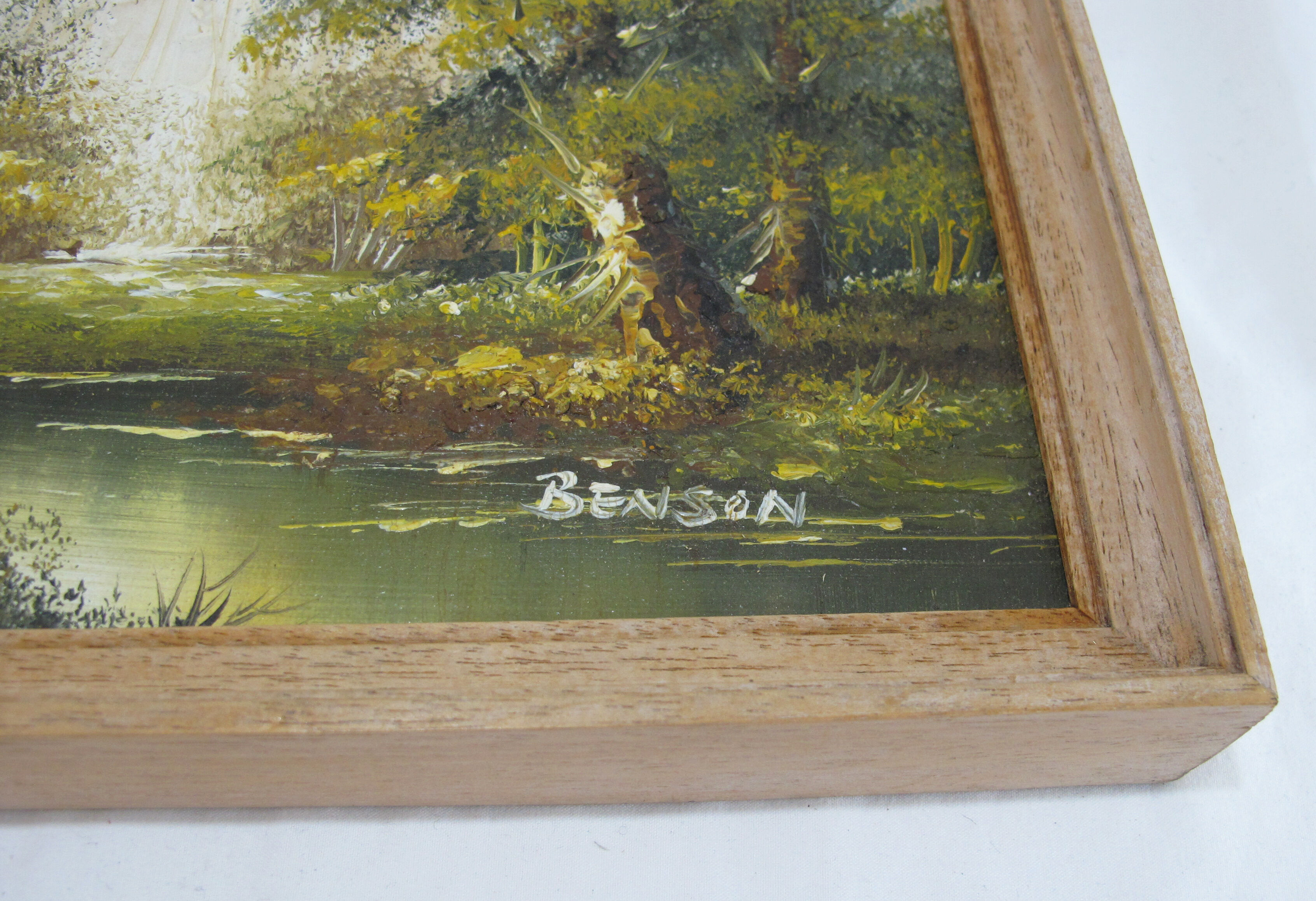 Landscape painting "benson" - oil on canvas