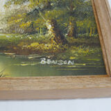 Landscape painting "benson" - oil on canvas