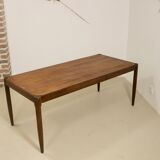 Scandinavian teak coffee table year 60 : Ref : Rosy