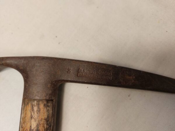 Ancien Piolet de montagne Claudius Simond Chamonix Mont-Blanc 83 cm