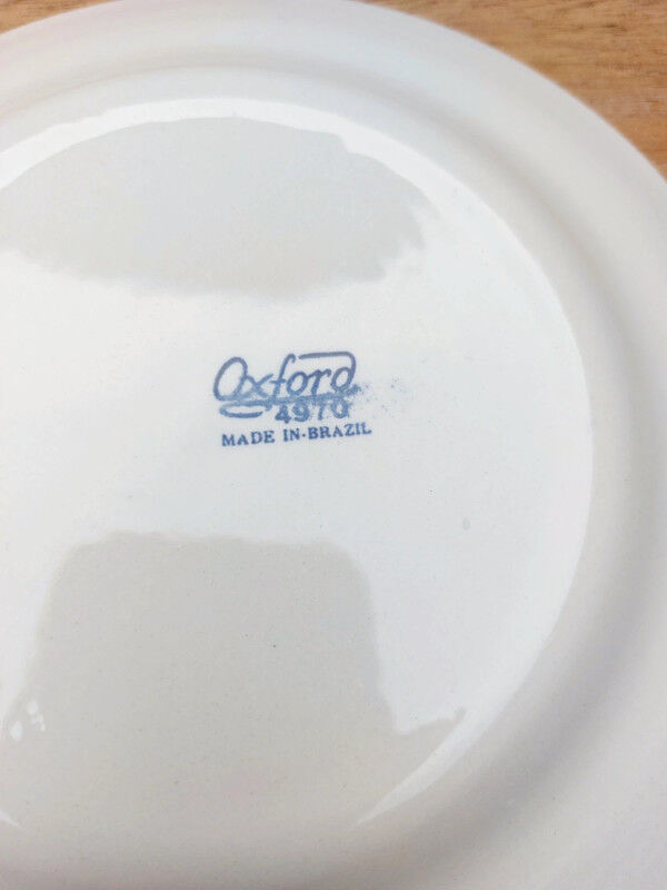 7 dessert plates Oxford 4970