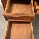 19th century walnut stepped desk